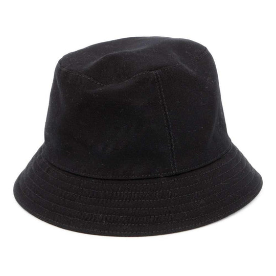HERMES Calvi Cotton Black Bucket Hat Preloved