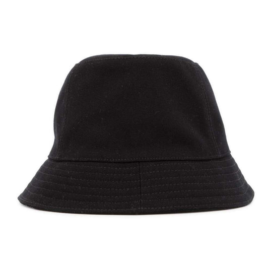 HERMES Calvi Cotton Black Bucket Hat Preloved