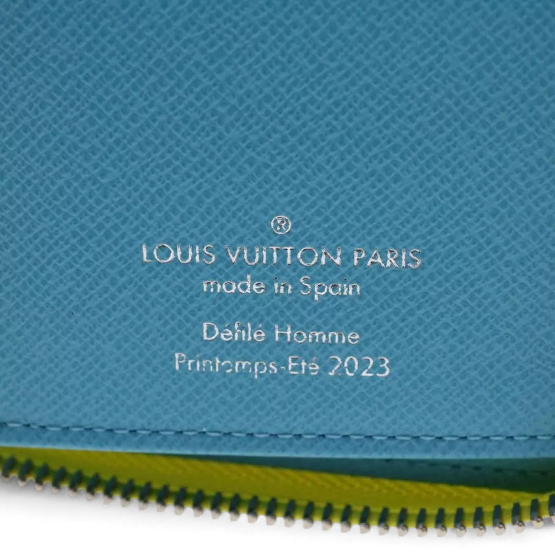 Louis Vuitton Playground Zippy Wallet Vertical Yellow Monogram Canvas Men’s Long Wallet Spring Summer 2023 Collection