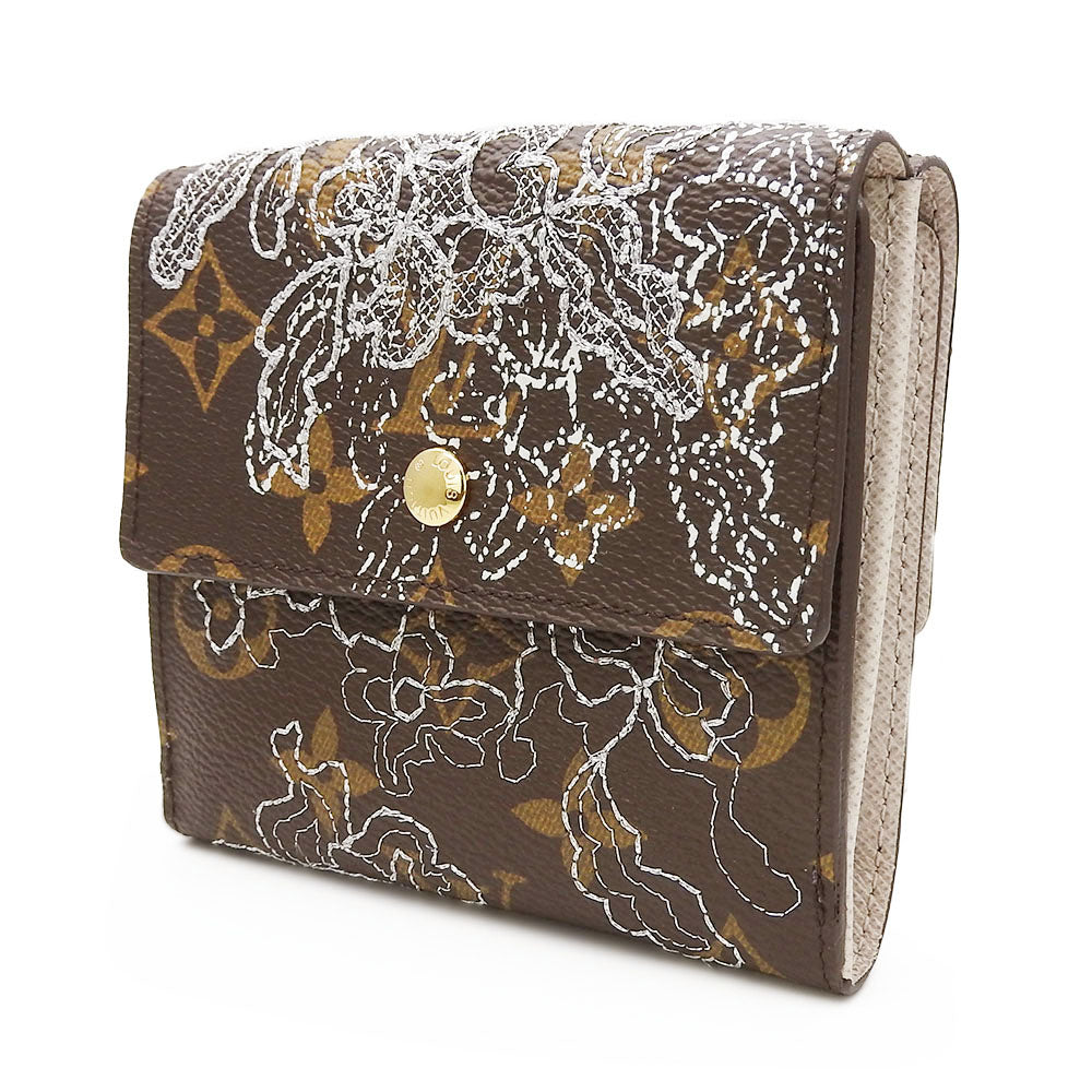 LOUIS VUITTON Tri-fold wallet M95396 Monogram d'Anthel Argent Porto Monnaie BiéCartes Credit