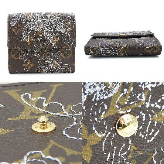 LOUIS VUITTON Tri-fold wallet M95396 Monogram d'Anthel Argent Porto Monnaie BiéCartes Credit