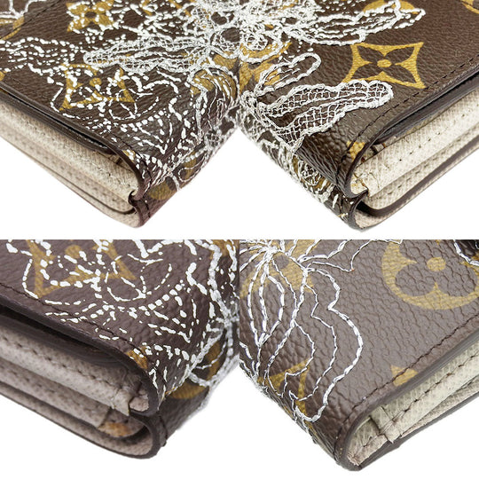 LOUIS VUITTON Tri-fold wallet M95396 Monogram d'Anthel Argent Porto Monnaie BiéCartes Credit