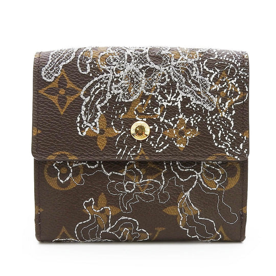 LOUIS VUITTON Tri-fold wallet M95396 Monogram d'Anthel Argent Porto Monnaie BiéCartes Credit