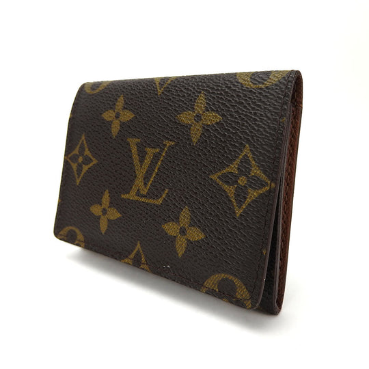 LOUIS VUITTON Card Case M62920 Monogram Brown Annevelt Cult de Visit