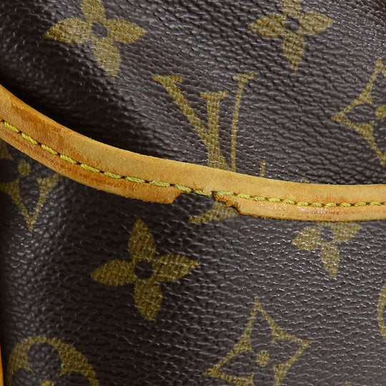 LOUIS VUITTON Handbag M47270 Monogram Brown Deauville