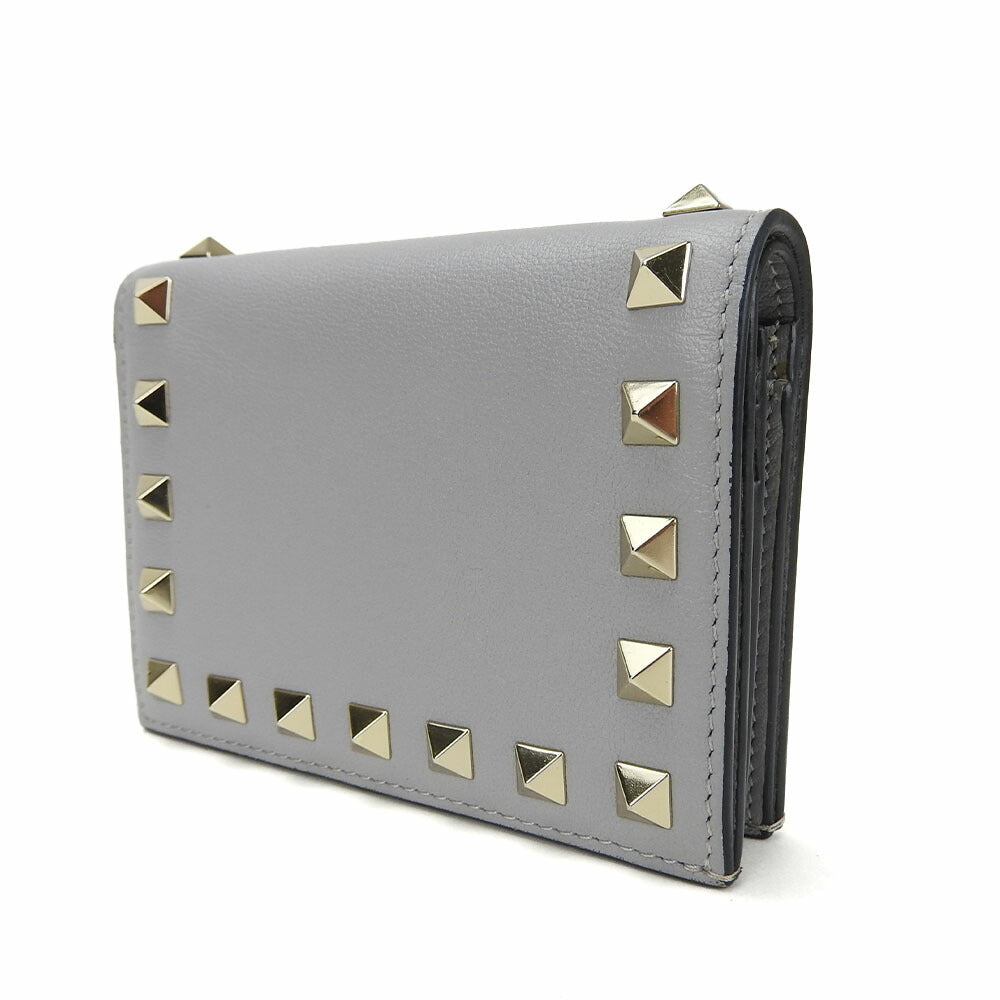 Valentino Garavani Bifold Wallet QW1P0P39BOL leather gray