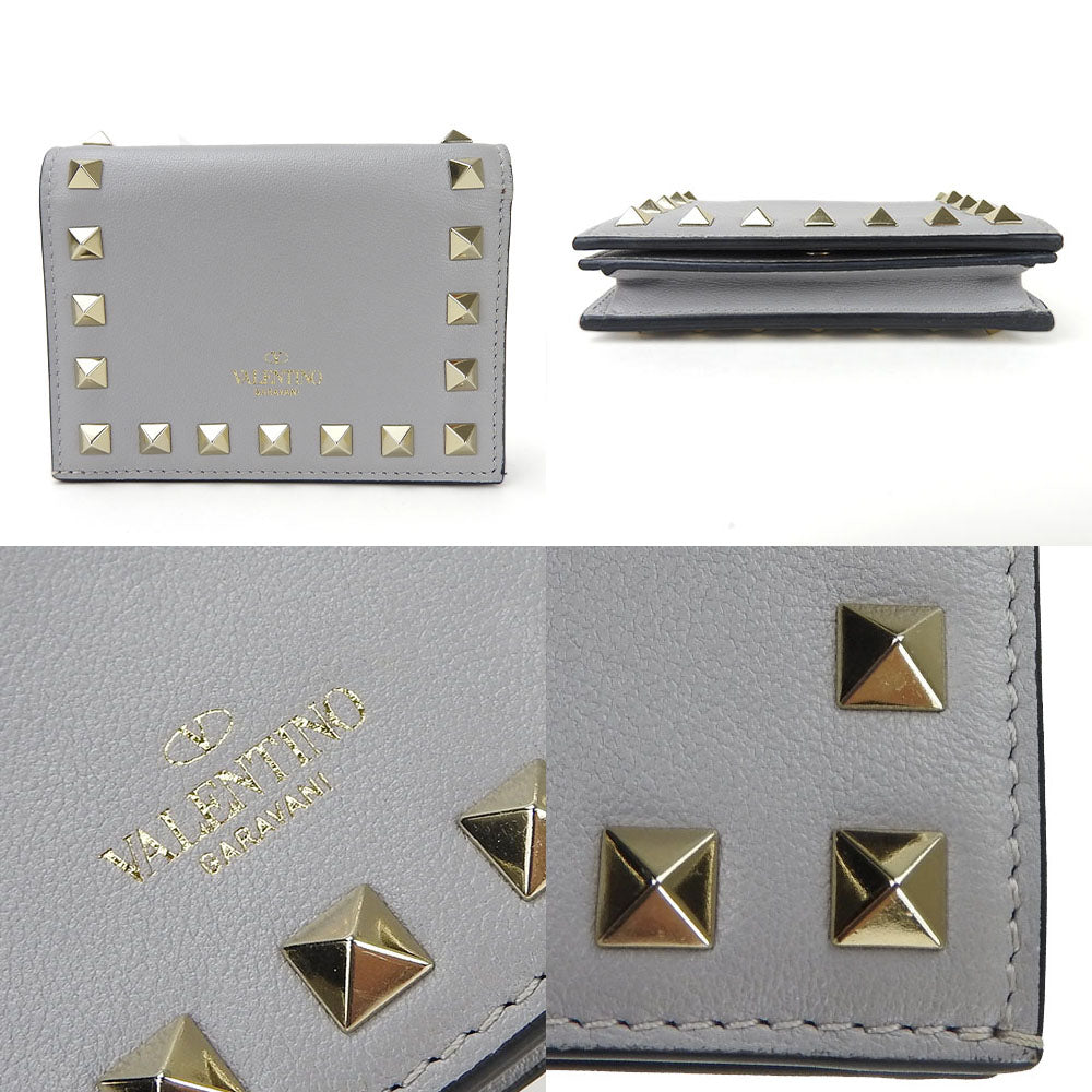 Valentino Garavani Bifold Wallet QW1P0P39BOL leather gray