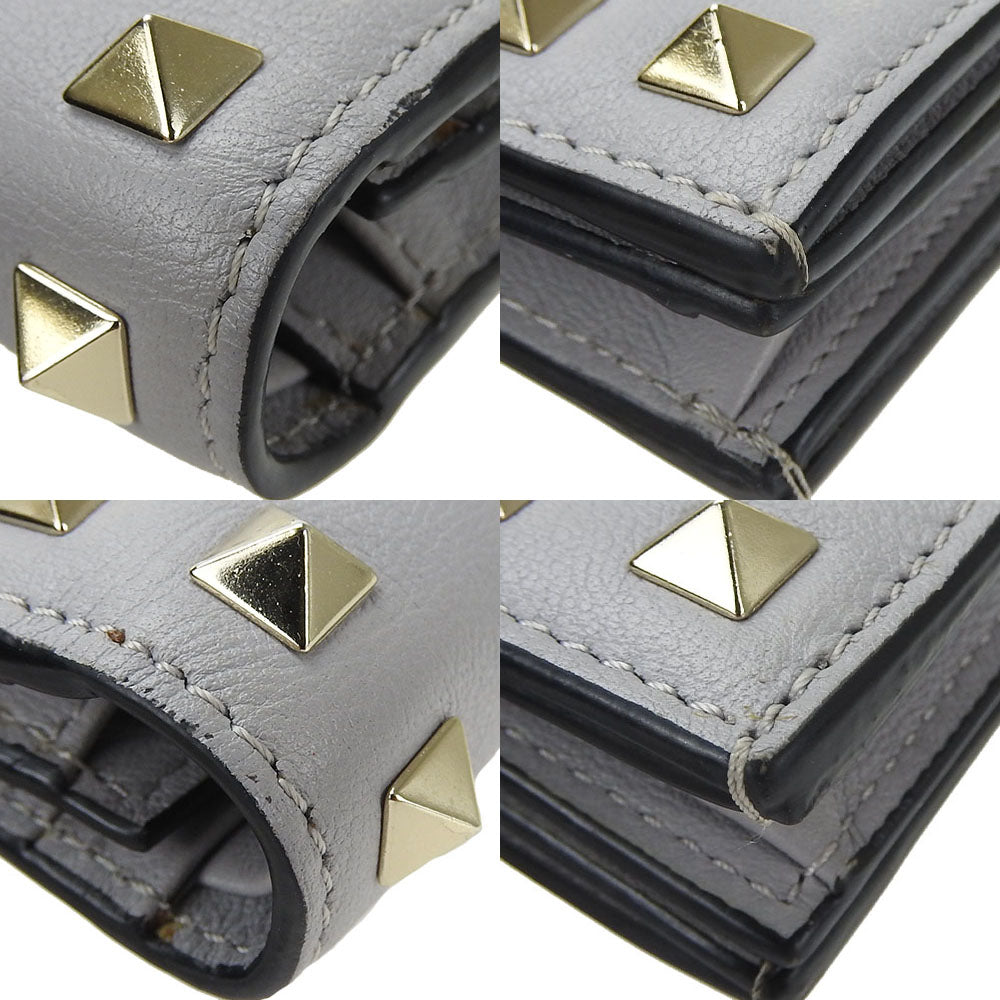 Valentino Garavani Bifold Wallet QW1P0P39BOL leather gray