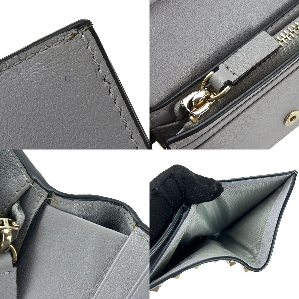 Valentino Garavani Bifold Wallet QW1P0P39BOL leather gray
