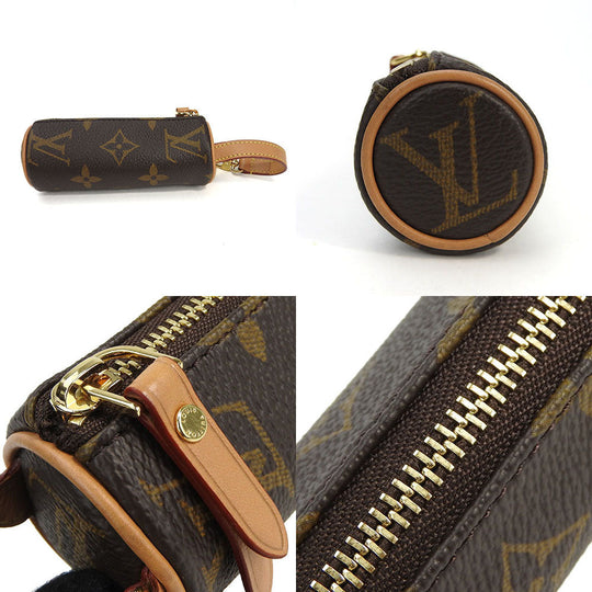 LOUIS VUITTON Accessory pouch M00354 Monogram Brown Micro Papillon