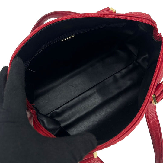 BALLY Handbag leather Red