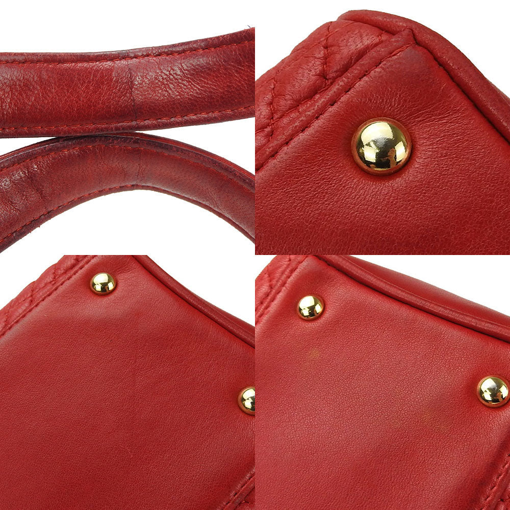 BALLY Handbag leather Red
