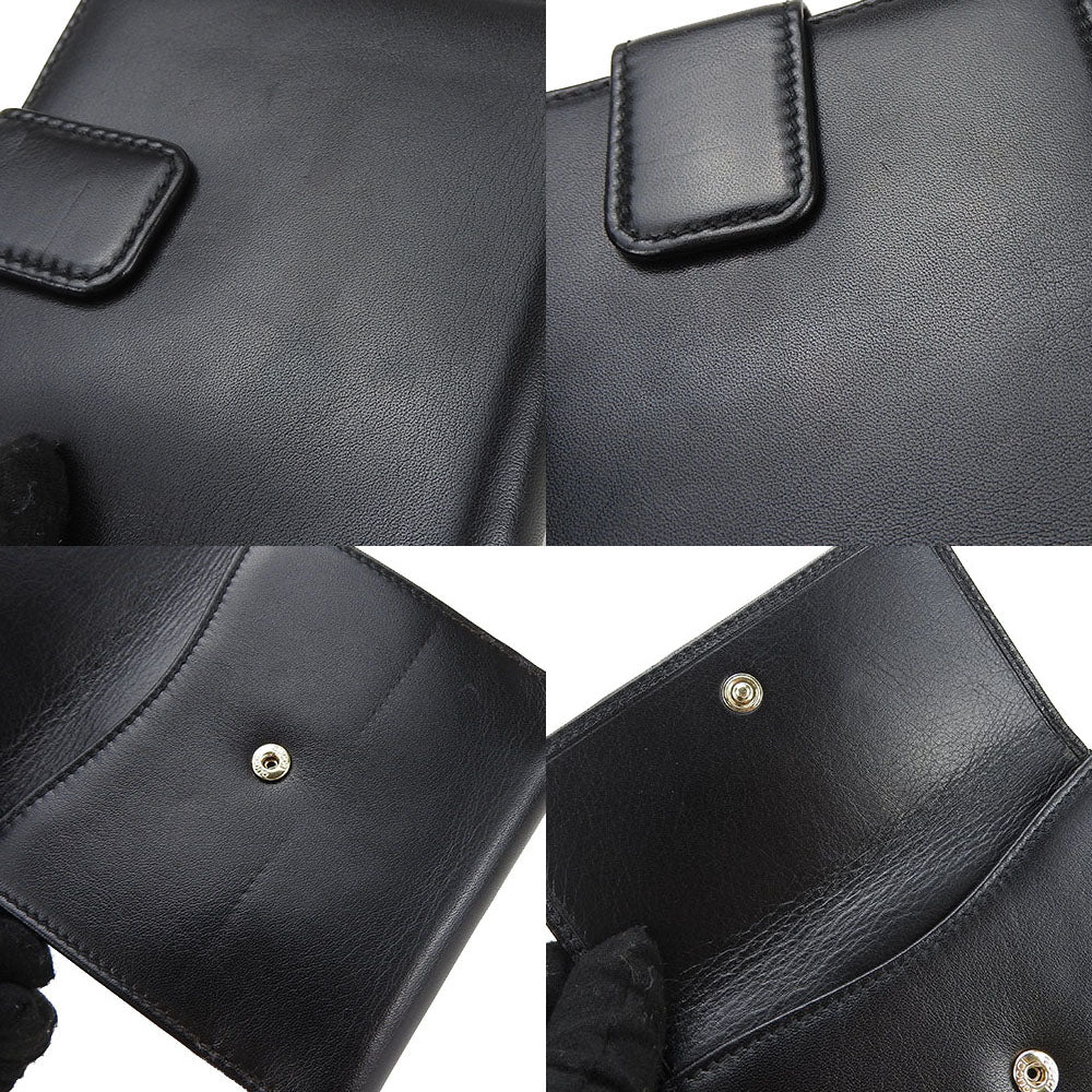 GUCCI Bifold Wallet 162759 leather black
