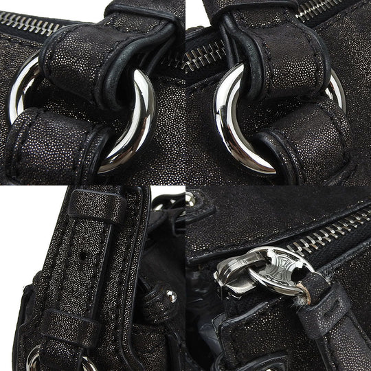 CELINE Handbag leather black