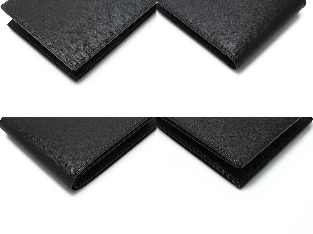 Dunhill Bifold Wallet leather Dark brown