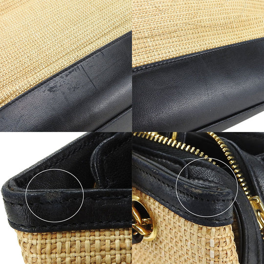 CHANEL Tote Bag leather Beige type