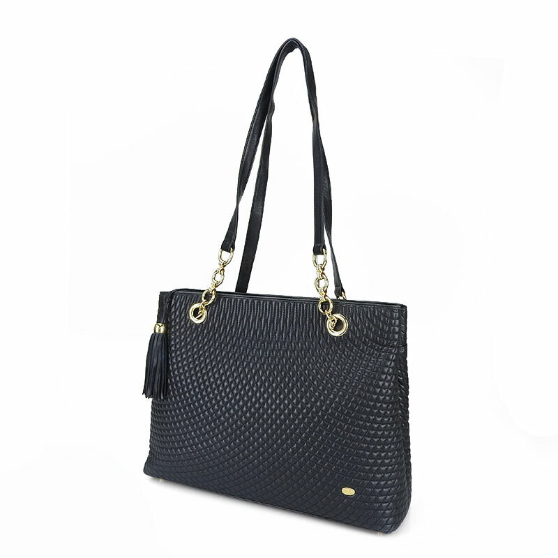 BALLY Tote Bag leather Navy