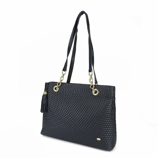 BALLY Tote Bag leather Navy