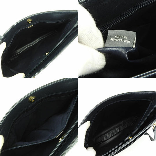 BALLY Tote Bag leather Navy