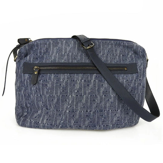 FENDI Shoulder Bag 7VA226 denim blue