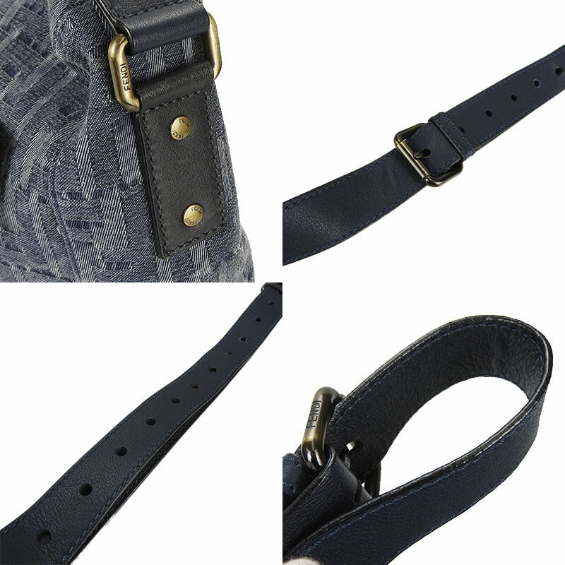 FENDI Shoulder Bag 7VA226 denim blue