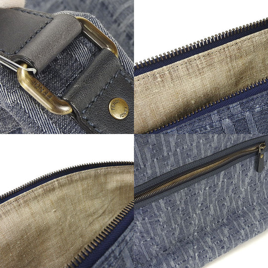FENDI Shoulder Bag 7VA226 denim blue