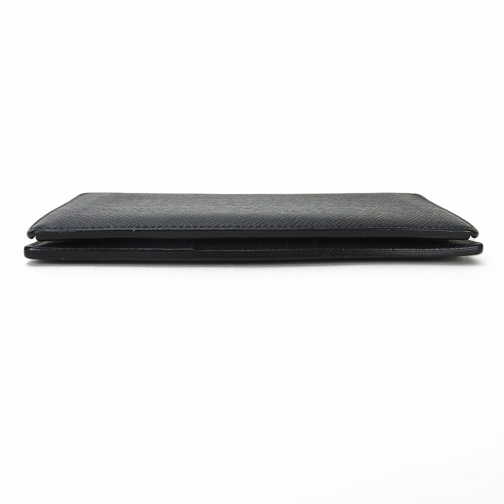 LOUIS VUITTON Long Wallet Purse Taiga Dark navy Portefeuille Blaza