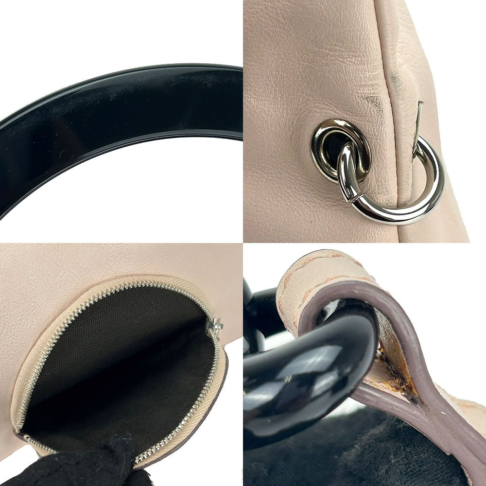 CELINE Handbag leather beige Cruise line
