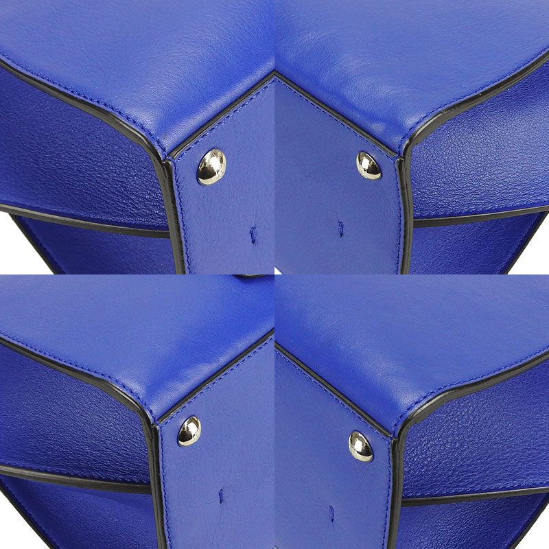 FENDI Handbag 8BH279 leather Blue type Trois Jules