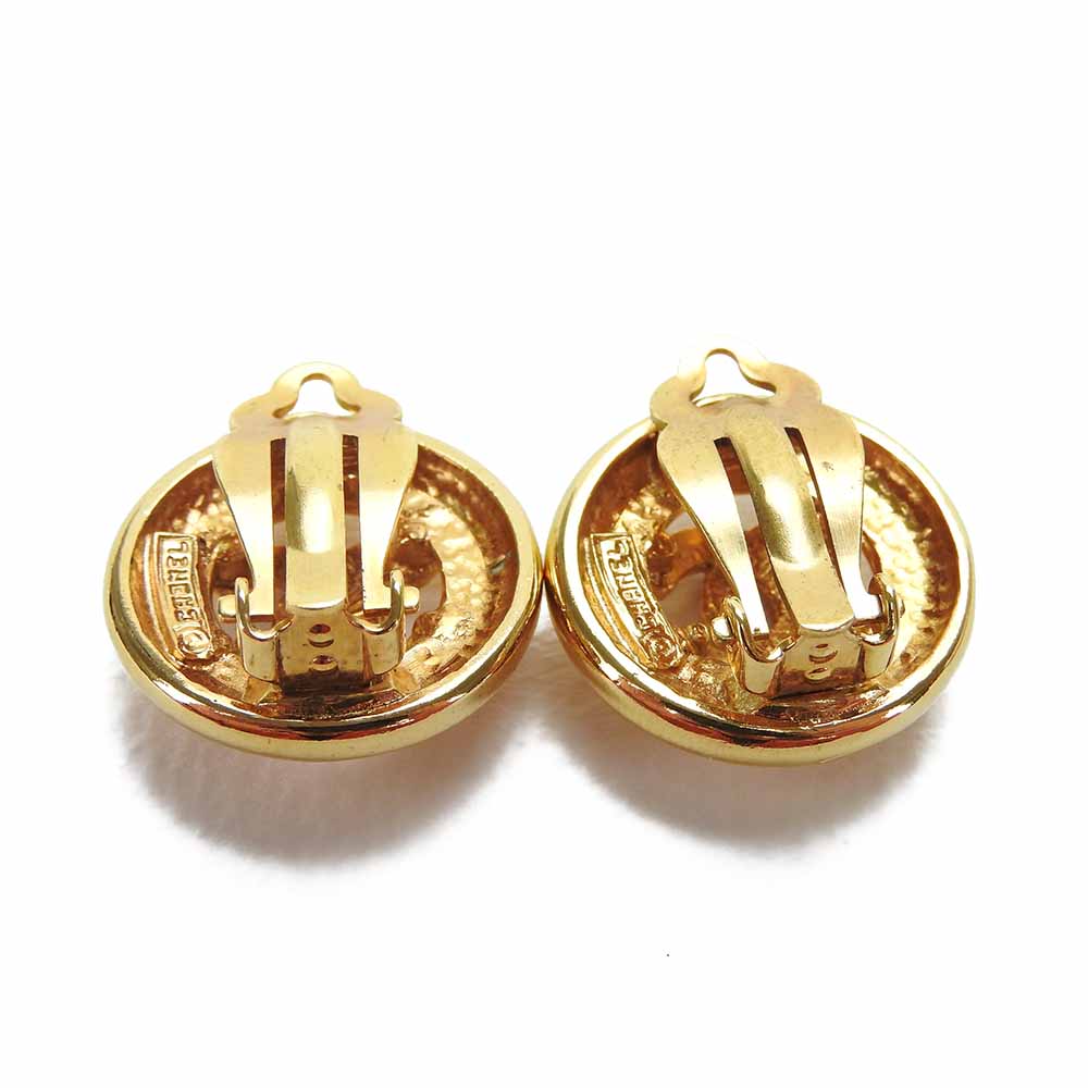 CHANEL Earring metal gold