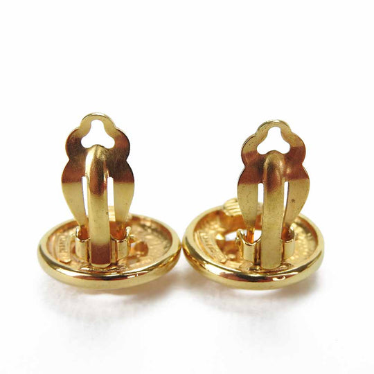 CHANEL Earring metal gold