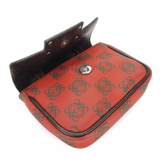 LOEWE Handbag PVC Red