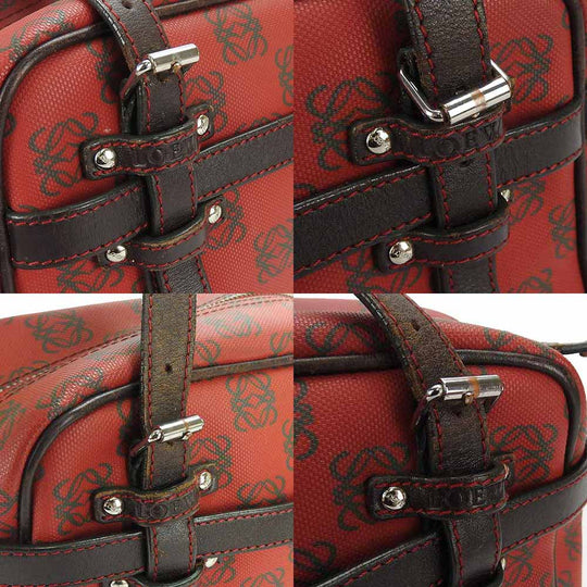 LOEWE Handbag PVC Red