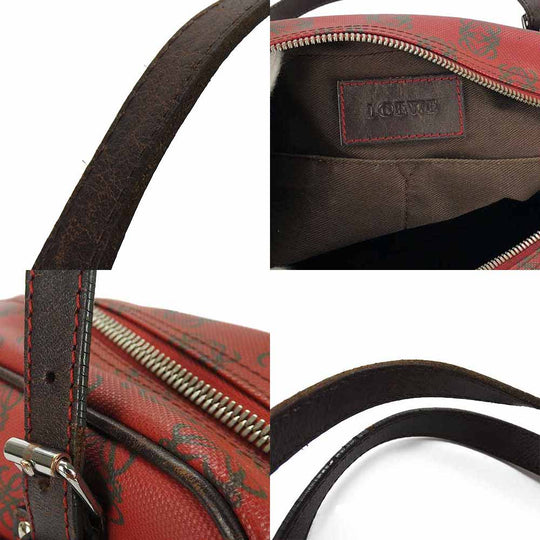LOEWE Handbag PVC Red