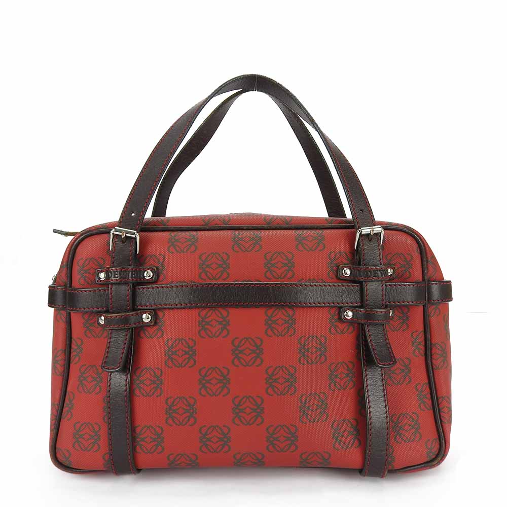 LOEWE Handbag PVC Red