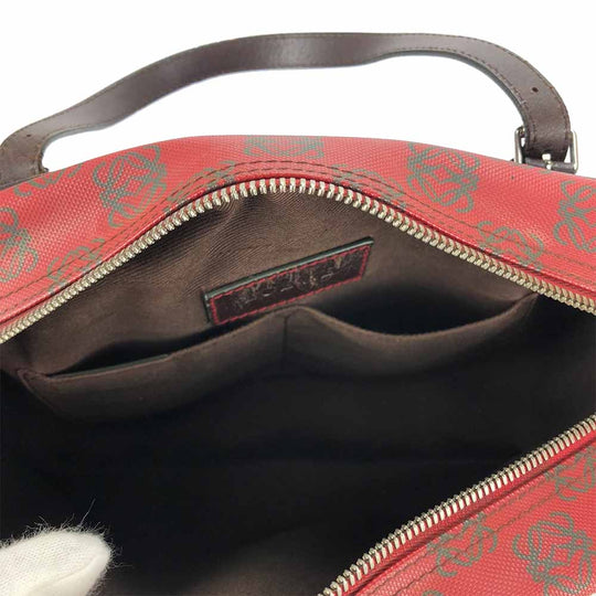 LOEWE Handbag PVC Red