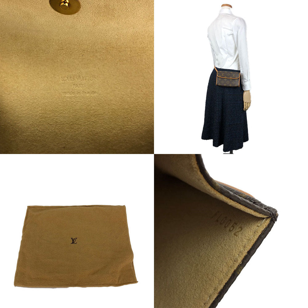 LOUIS VUITTON Waist bag M51855 Monogram Brown Pochette Florentine XS