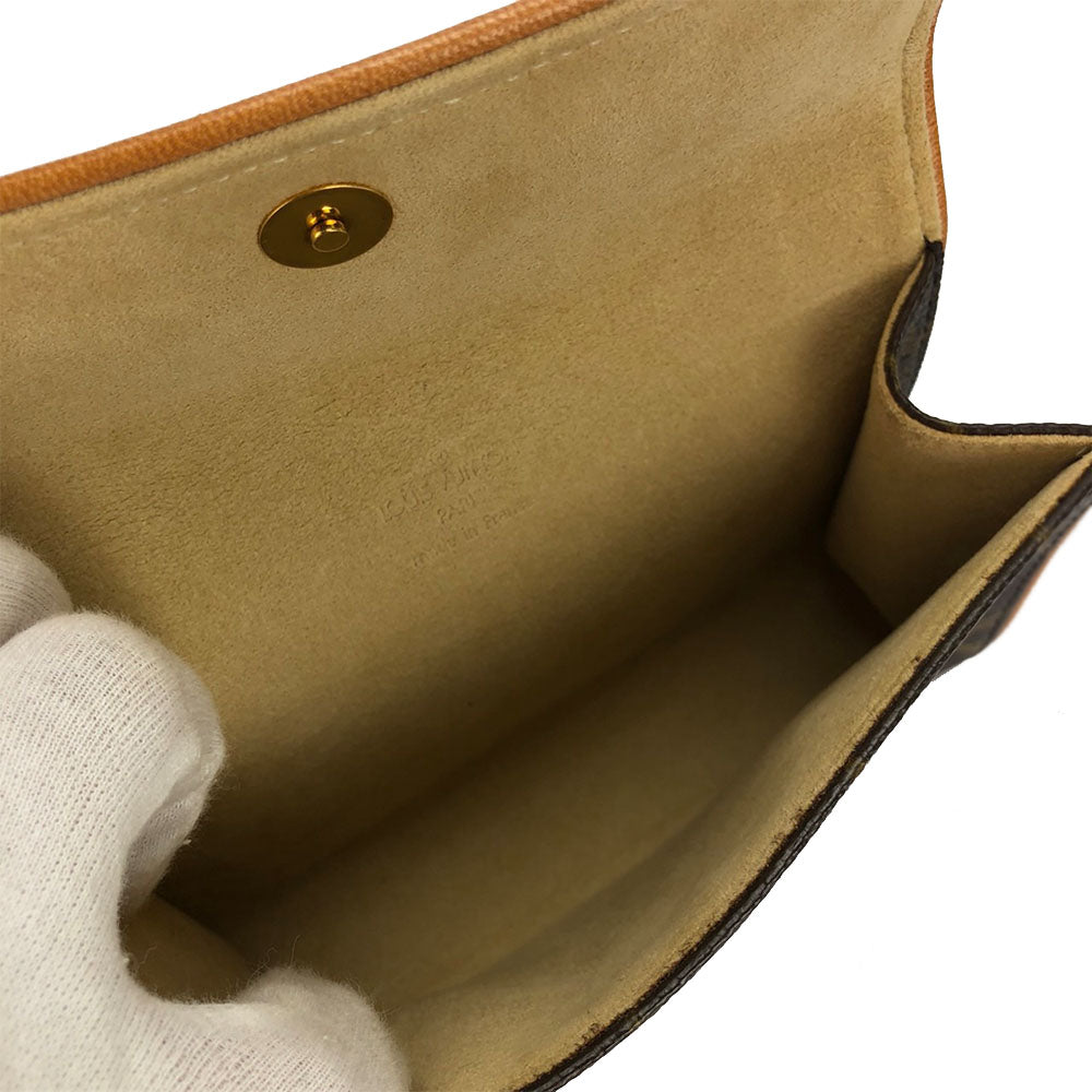 LOUIS VUITTON Waist bag M51855 Monogram Brown Pochette Florentine XS