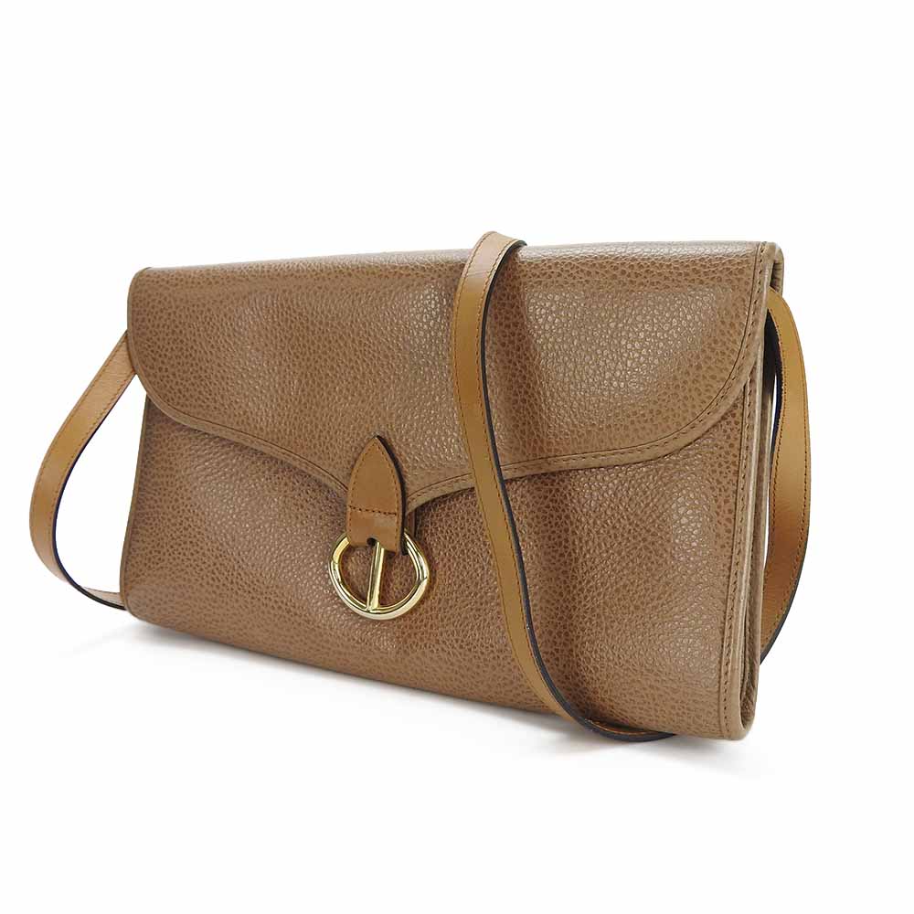 Dior Shoulder Bag leather Camel type