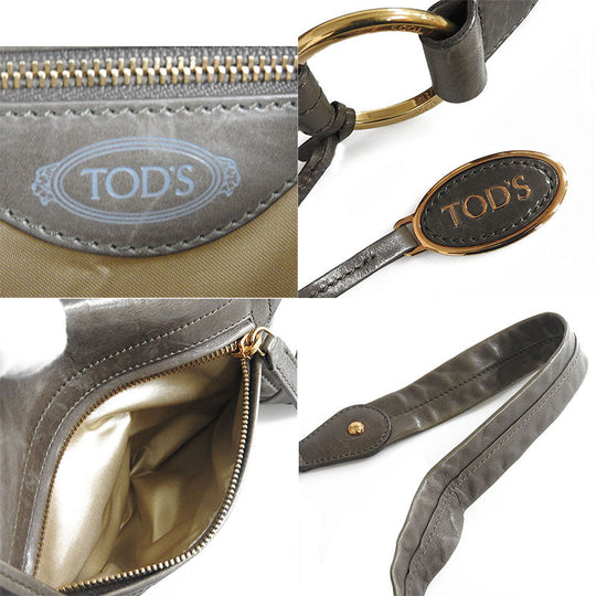 TOD’S Shoulder Bag leather Brown