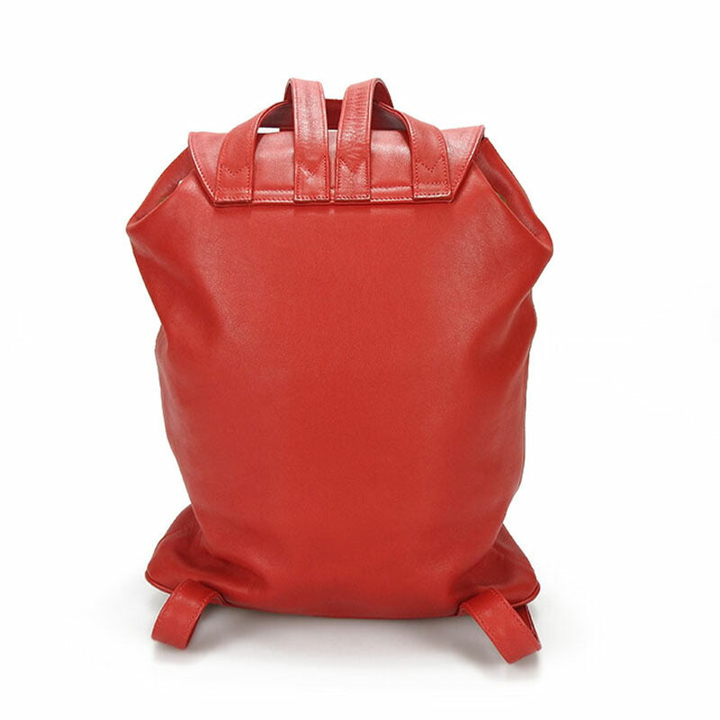 Paloma Picasso Backpack leather Red