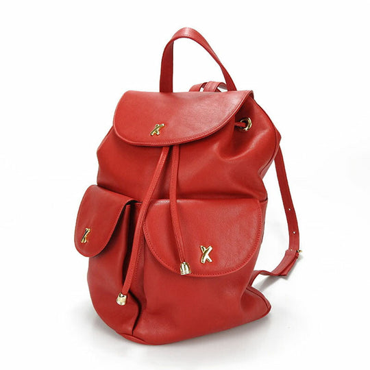 Paloma Picasso Backpack leather Red