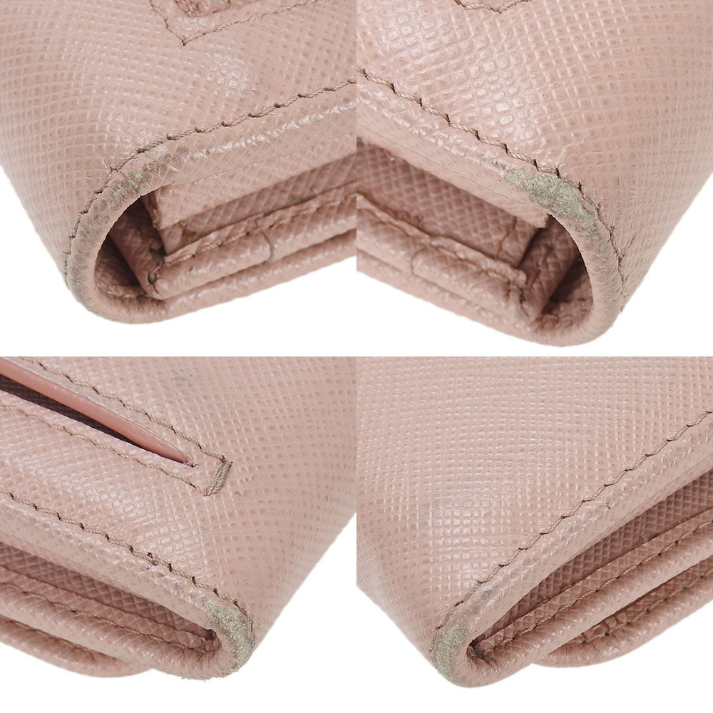 PRADA Long Wallet Purse 1MH132 Safiano leather Light pink