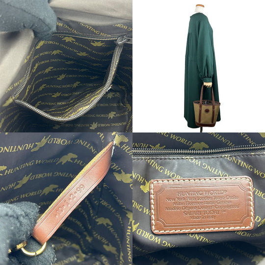 HUNTING WORLD Tote Bag canvas Khaki green