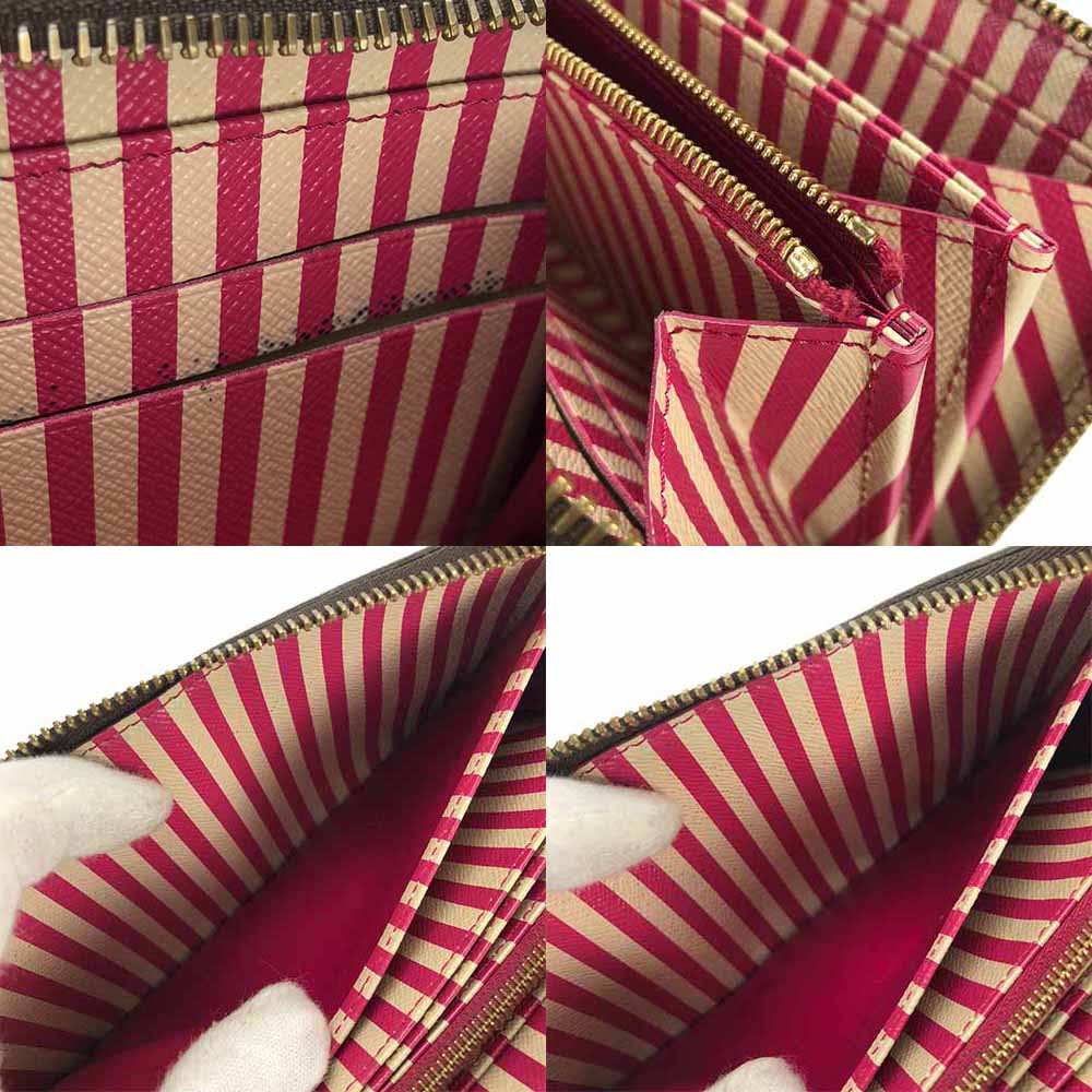 LOUIS VUITTON Long Wallet Purse M58507 Monogram Brown 2014 Zippy wallet