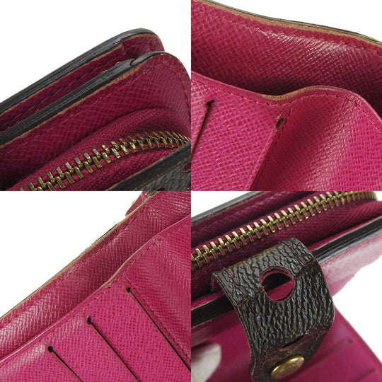 LOUIS VUITTON Bifold Wallet M95188 Monogram Perfo Fuchsia
