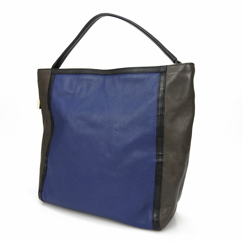 Furla Shoulder Bag leather Navy