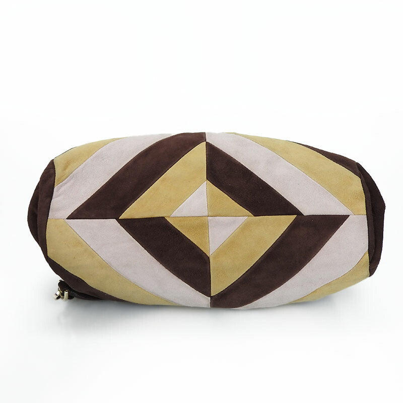 BALLY Handbag Suede Brown type