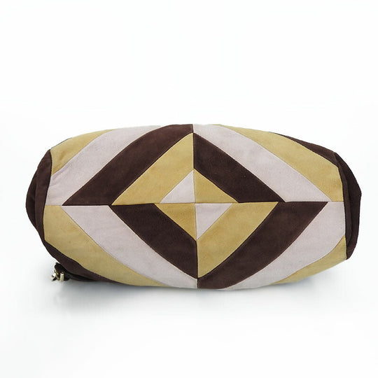 BALLY Handbag Suede Brown type
