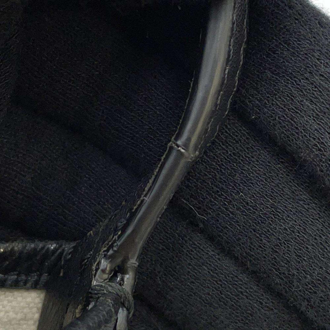 GOYARD Saint Louis PVC Leather Black Handbag Preloved